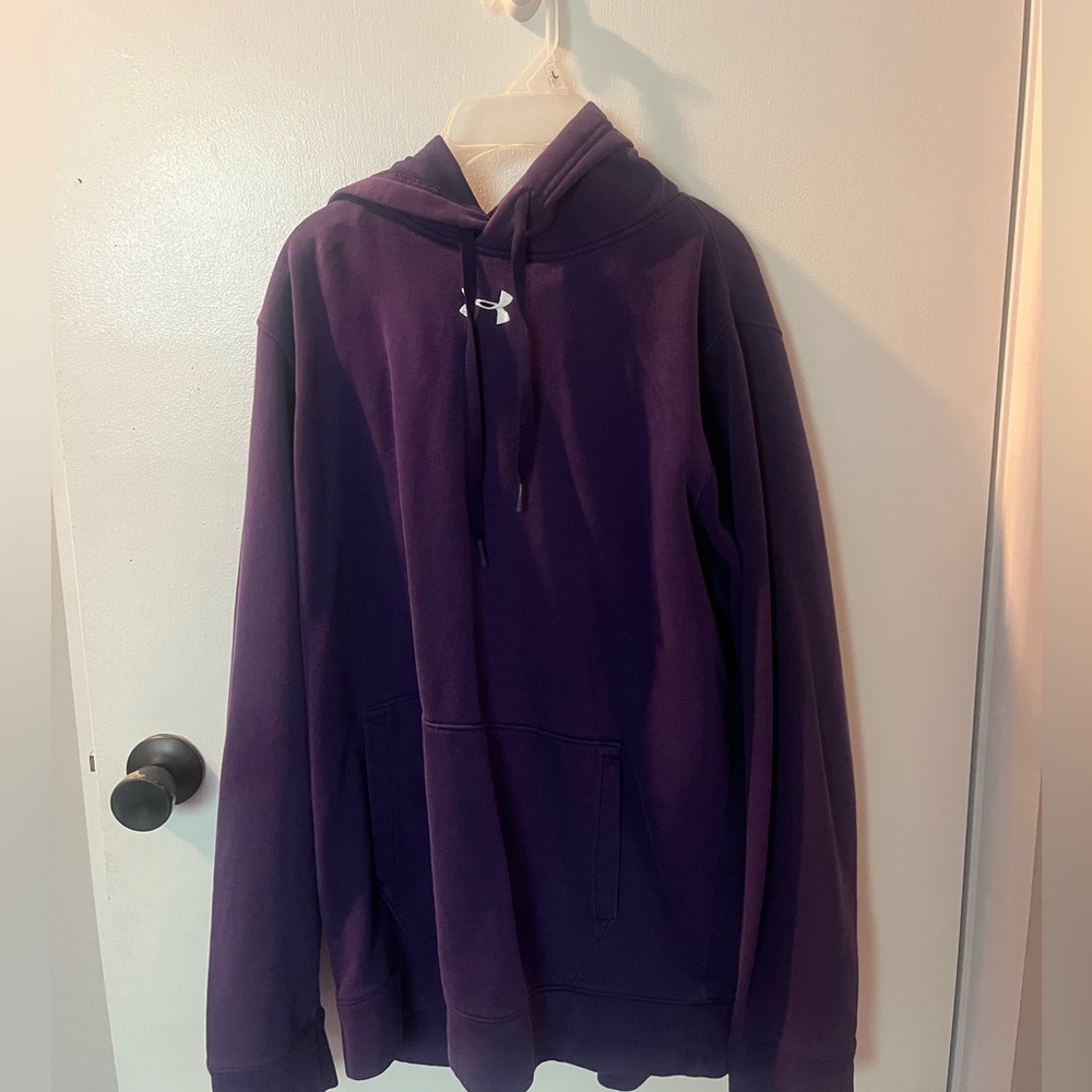 Women’s purple under armor hoodie